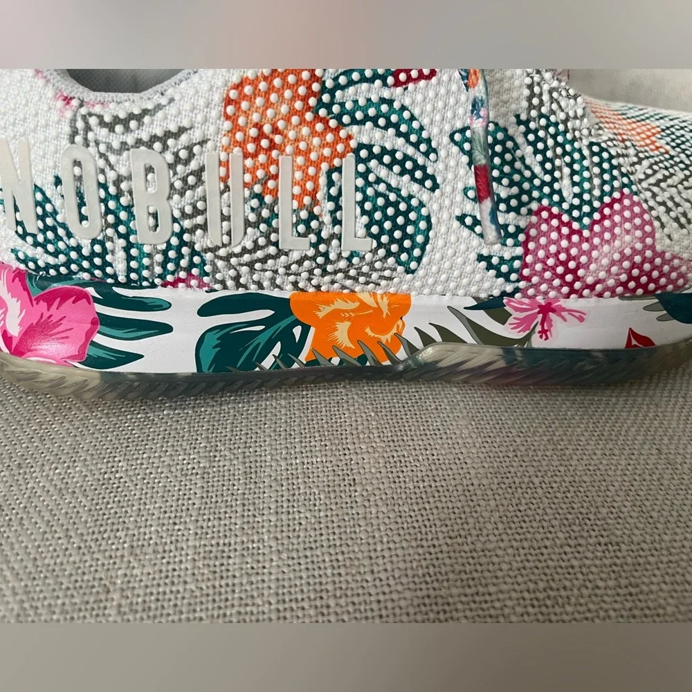(🌺 SOLD) NoBull Women's Floral Court Trainer - Picture 8 of 15